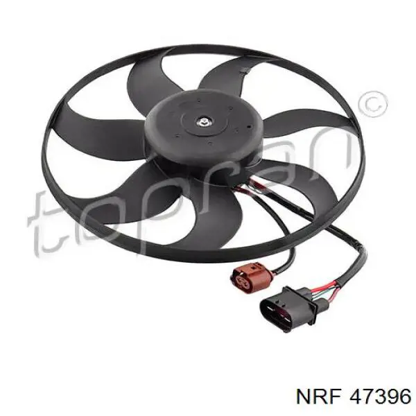 Вентилятор системи охолодження лівий NRF 47396 ціна, від 85.95 USD