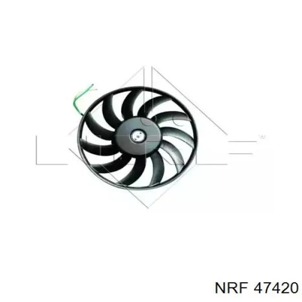 Вентилятор системи охолодження лівий NRF 47420 ціна, від 40.79 USD