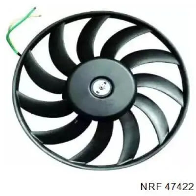 Вентилятор кондиціонера, лівий 47422 NRF