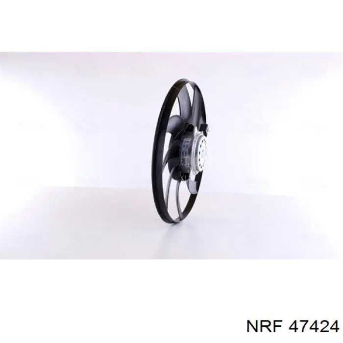 Купити 47424 NRF Електровентилятор охолодження в зборі (двигун + крильчатка), лівий