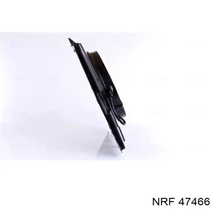 47466 NRF Дифузор радіатора охолодження, в зборі з мотором і крильчаткою