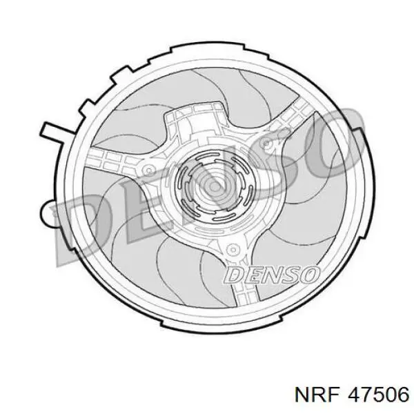 Купити 46723519 Fiat/Alfa/Lancia Електровентилятор охолодження в зборі (двигун + крильчатка)