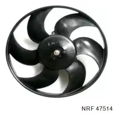 47514 NRF електровентилятор охолодження в зборі (двигун + крильчатка)