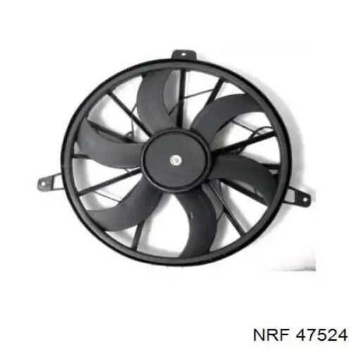 47524 NRF електровентилятор охолодження в зборі (двигун + крильчатка)
