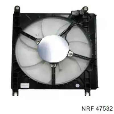 47532 NRF електровентилятор кондиціонера в зборі (двигун + крильчатка)