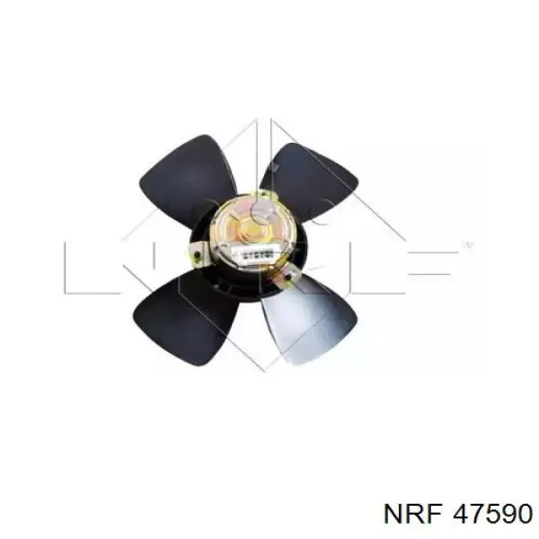 47590 NRF електровентилятор охолодження в зборі (двигун + крильчатка)