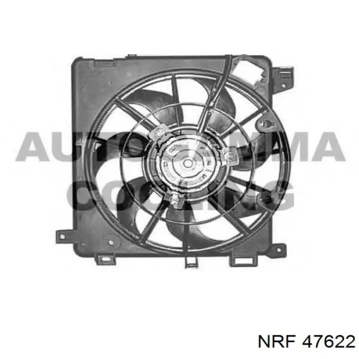 47622 NRF вентилятор/крильчатка радіатора охолодження