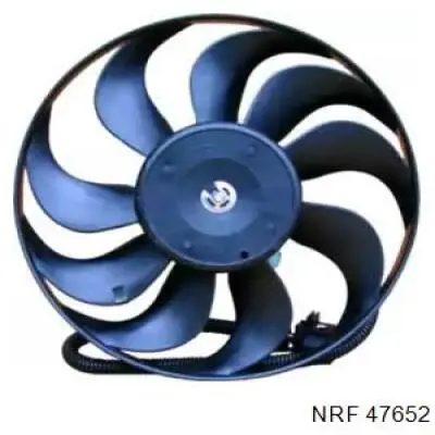 47652 NRF електровентилятор охолодження в зборі (двигун + крильчатка)