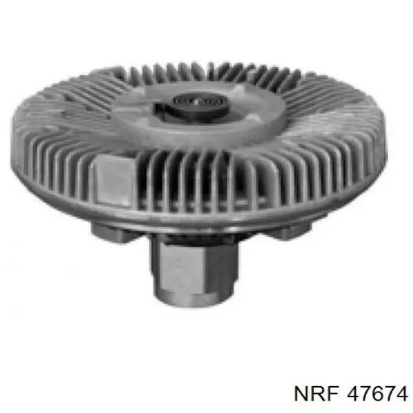 47674 NRF дифузор радіатора охолодження, в зборі з двигуном і крильчаткою