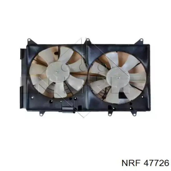 47726 NRF електровентилятор охолодження в зборі (двигун + крильчатка)
