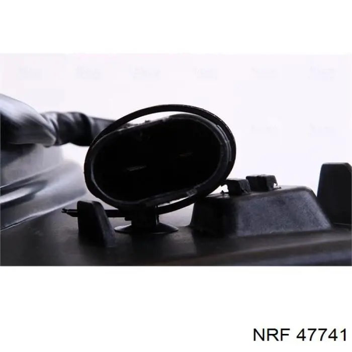 47741 NRF дифузор радіатора охолодження, в зборі з двигуном і крильчаткою