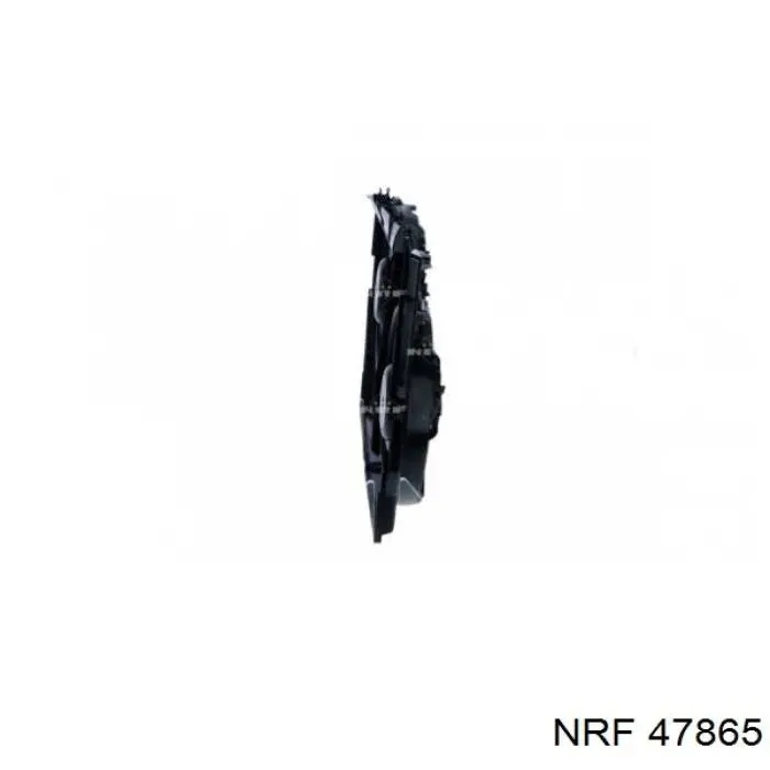 47865 NRF дифузор радіатора охолодження, в зборі з двигуном і крильчаткою
