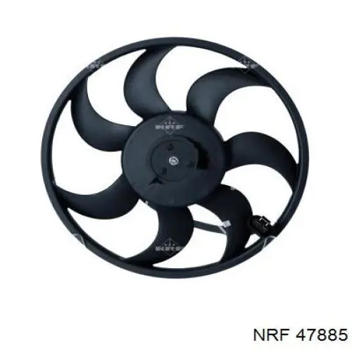 47885 NRF електровентилятор охолодження в зборі (двигун + крильчатка)
