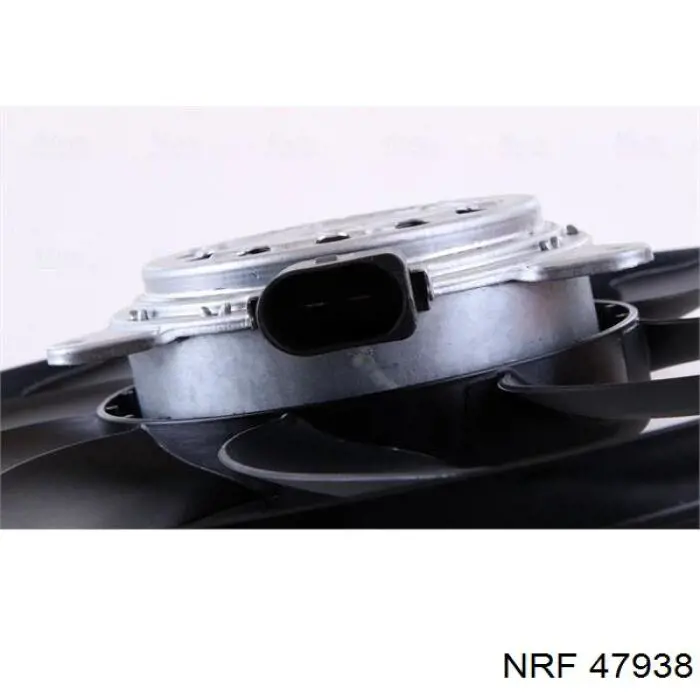 Електровентилятор охолодження в зборі (мотор + крильчатка), правий NRF 47938 ціна, від 56.94 USD