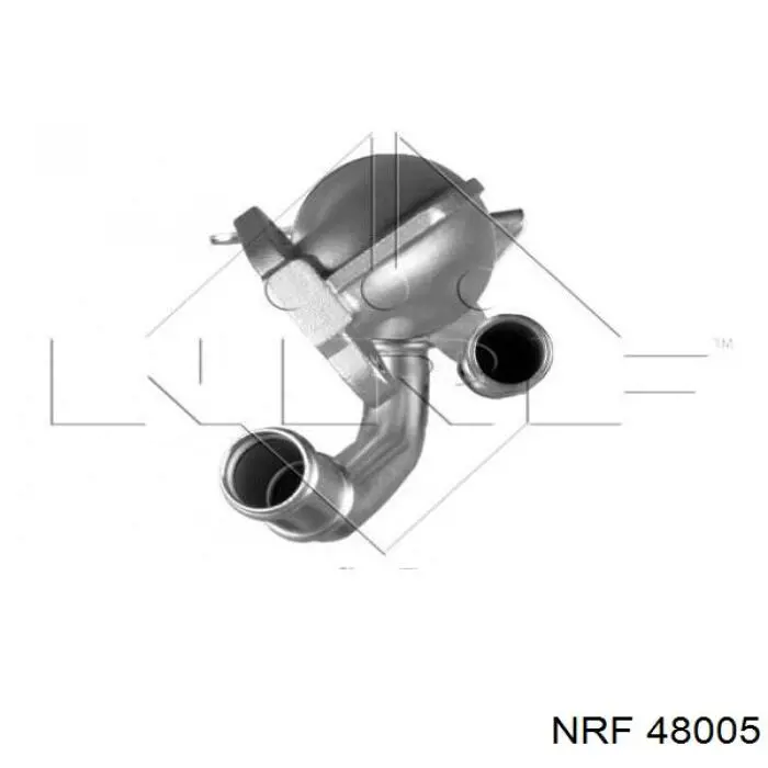 48005 NRF Радіатор системи EGR рециркуляції вихлопних газів