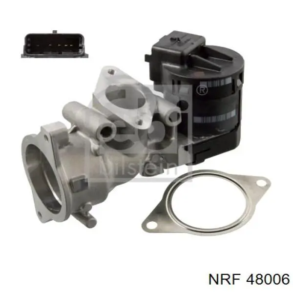 Радіатор системи EGR рециркуляції вихлопних газів FT60401 Fast