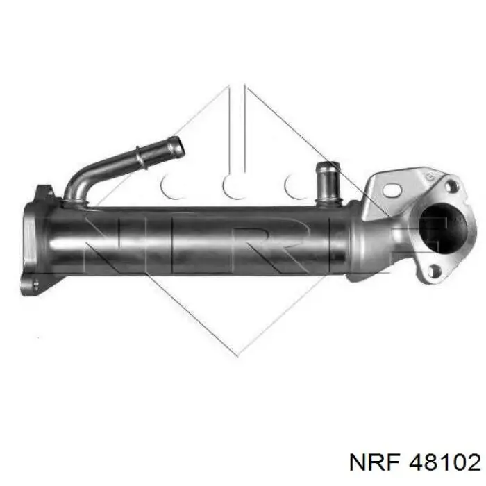 Радіатор системи EGR рециркуляції вихлопних газів 48102 NRF