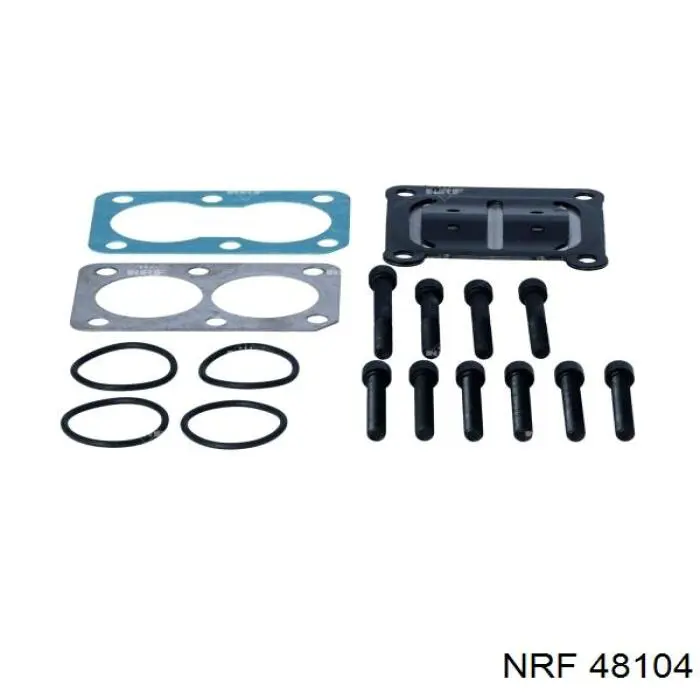 48104 NRF Радіатор системи EGR рециркуляції вихлопних газів