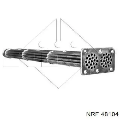 Купити 48104 NRF Радіатор системи EGR рециркуляції вихлопних газів