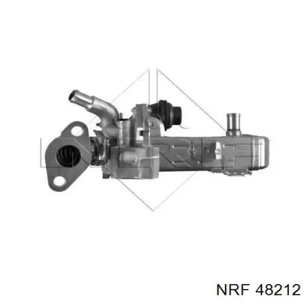 Радіатор системи EGR рециркуляції вихлопних газів Q2120646 Q-fix