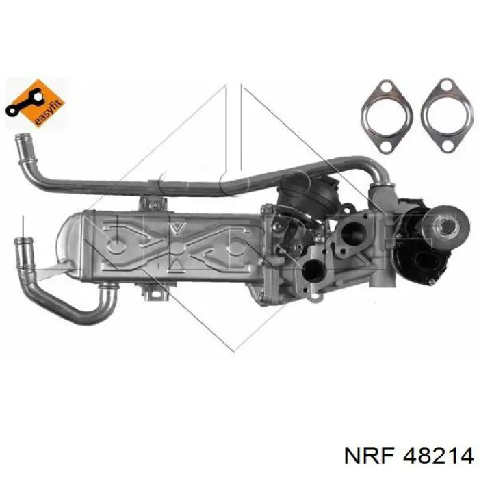 Радіатор системи EGR рециркуляції вихлопних газів NRF 48214 ціна, від 170.27 USD
