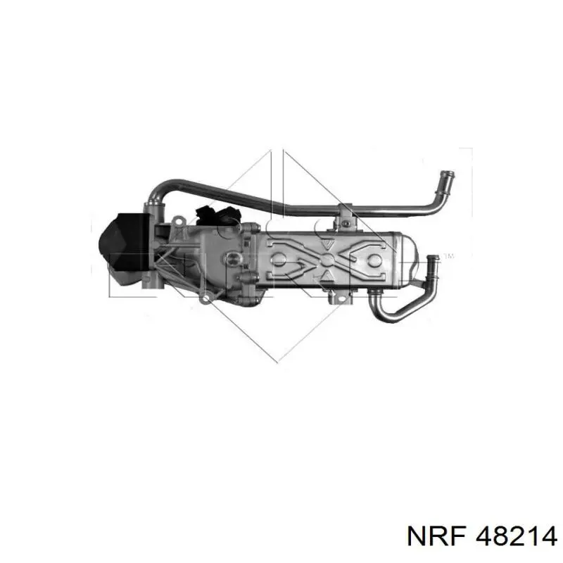 Купити 48214 NRF Радіатор системи EGR рециркуляції вихлопних газів