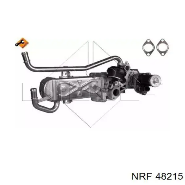 Купити 48215 NRF Радіатор системи EGR рециркуляції вихлопних газів