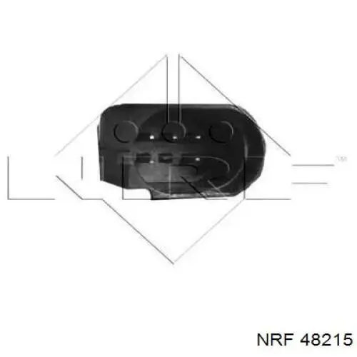 Радіатор системи EGR рециркуляції вихлопних газів 48215 NRF