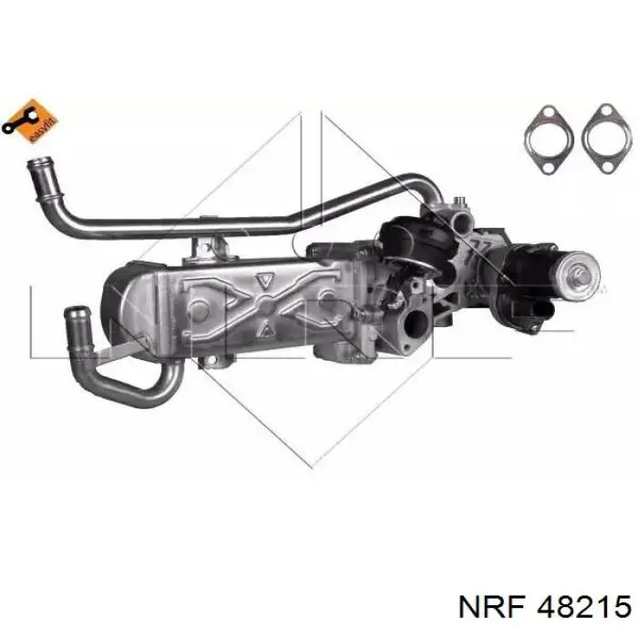 Радіатор системи EGR рециркуляції вихлопних газів 48215 NRF