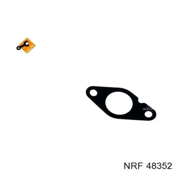 48352 NRF Радіатор системи EGR рециркуляції вихлопних газів