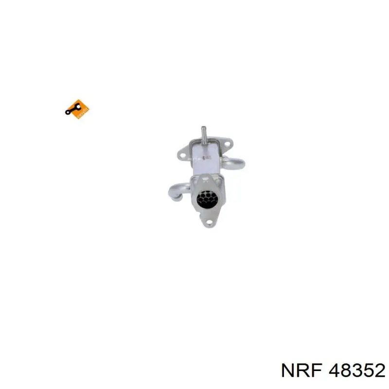 48352 NRF радіатор системи рециркуляції ог
