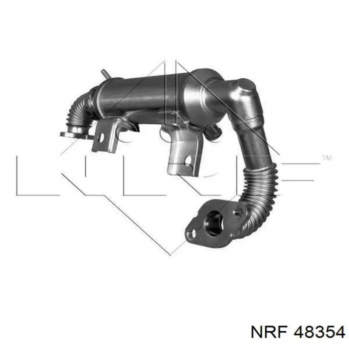 Радіатор системи EGR рециркуляції вихлопних газів Ford 1354769 ціна, від 116.91 USD