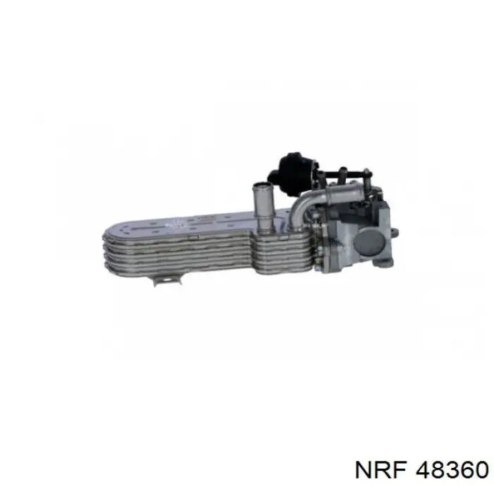 Радіатор системи рециркуляції ОГ NRF 48360