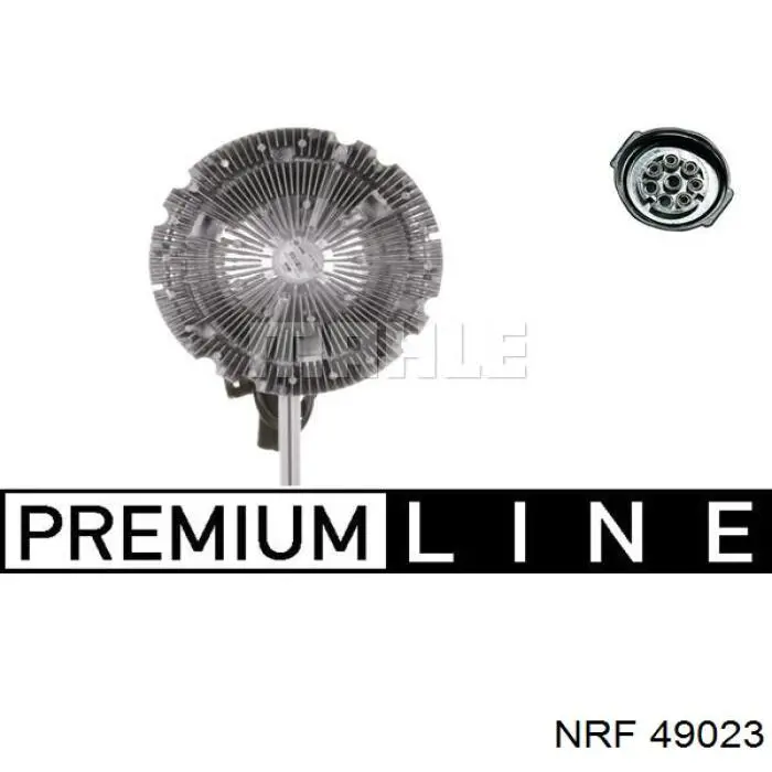 49023 NRF Гідромуфта приводу вентилятора