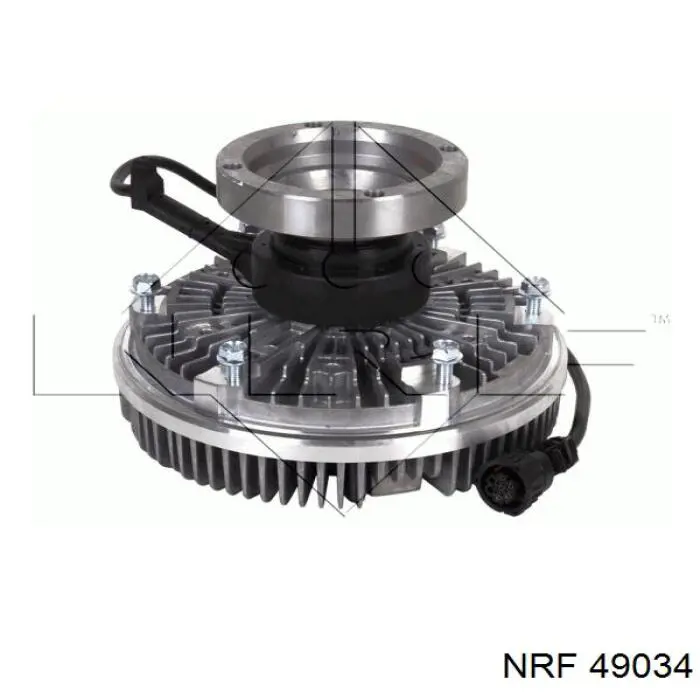 В'язкова муфта вентилятора NRF 49034 ціна, від 364.16 USD