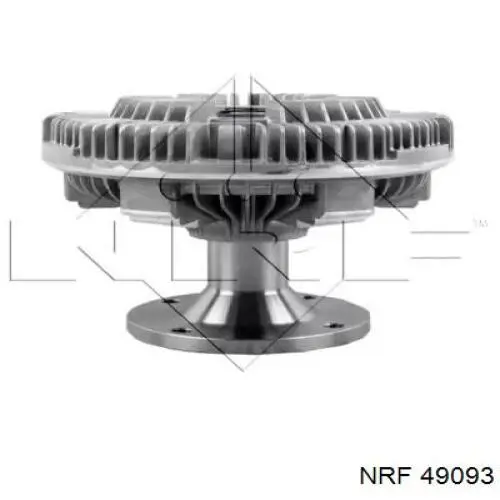 Вискомуфта, вязкостная муфта вентилятора охолодження 49093 NRF
