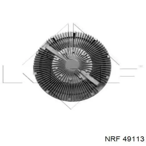 49113 NRF вискомуфта, вязкостная муфта вентилятора охолодження