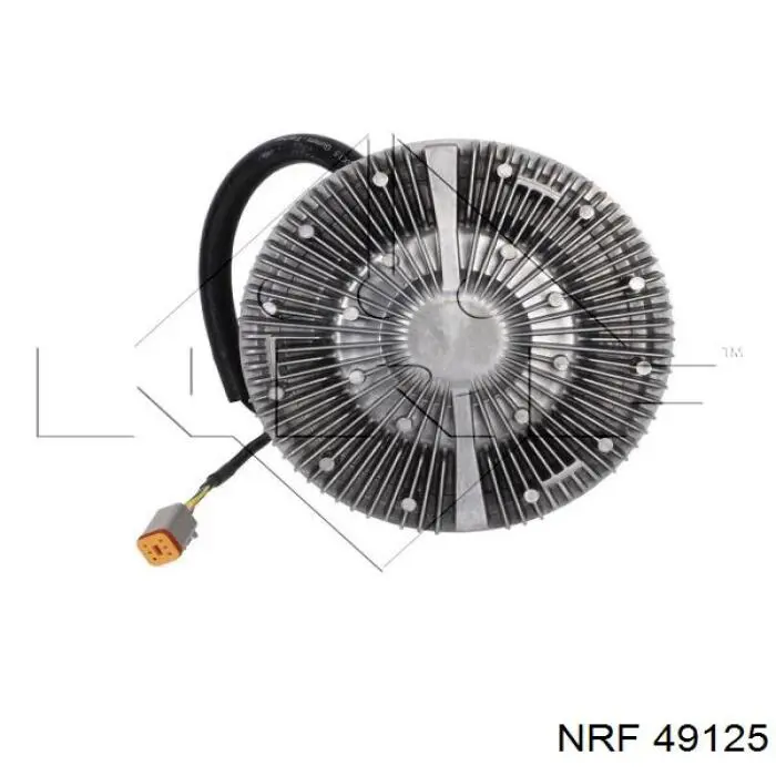 В'язкова муфта вентилятора NRF 49125 ціна, від 409.92 USD