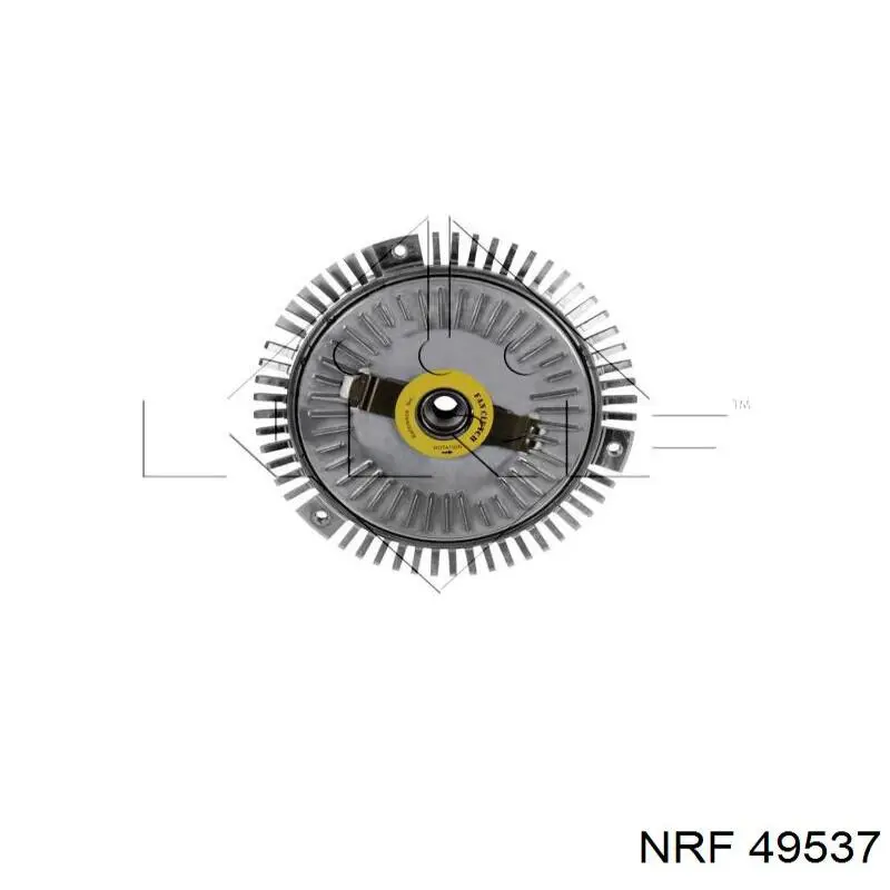 В'язкова муфта вентилятора NRF 49537 ціна, від 60.12 USD