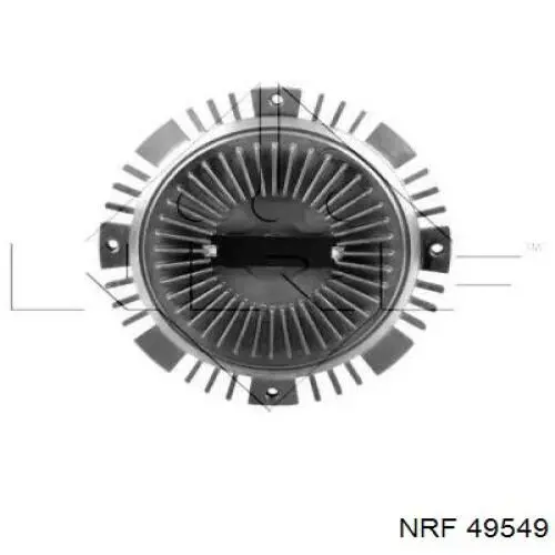 Вискомуфта вентилятора Q3730071 Q-fix