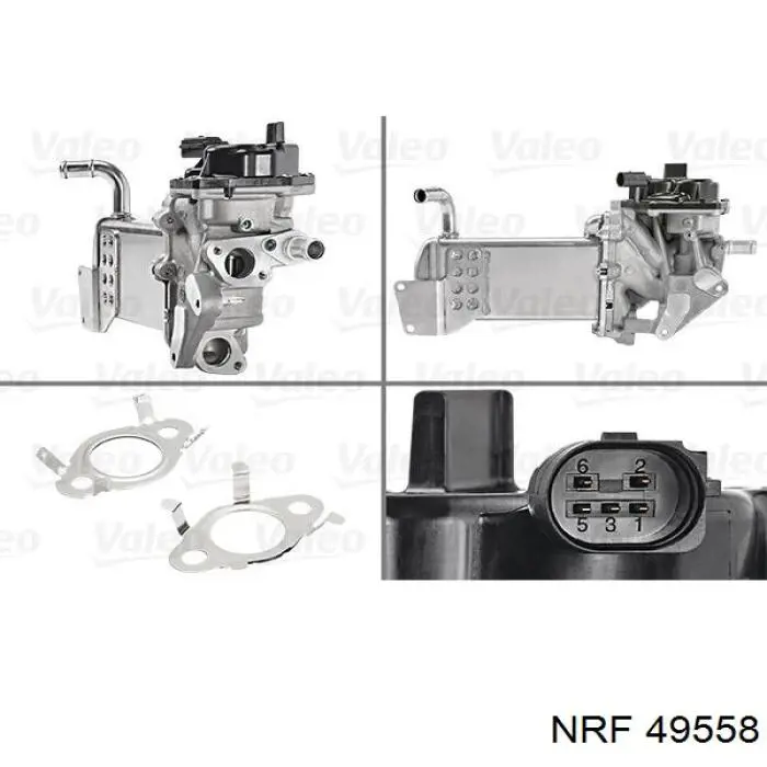 Вискомуфта вентилятора 49558 NRF