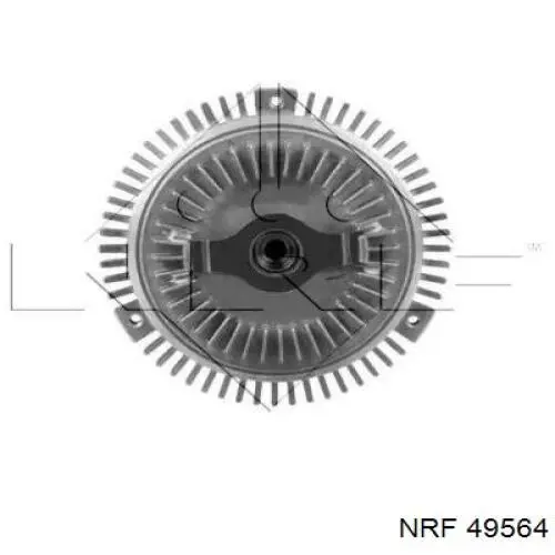 Вискомуфта вентилятора 49564 NRF