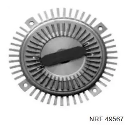 49567 NRF Гідромуфта приводу вентилятора