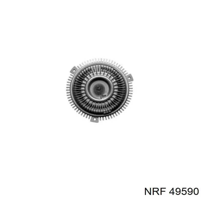 49590 NRF вискомуфта, вязкостная муфта вентилятора охолодження