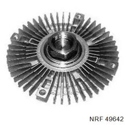 49642 NRF вискомуфта, вязкостная муфта вентилятора охолодження