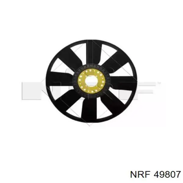 Вентилятор/крильчатка радіатора охолодження NRF 49807 ціна, від 91.40 USD