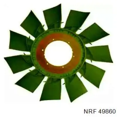В'язкова муфта вентилятора NRF 49860 ціна, від 111.25 USD
