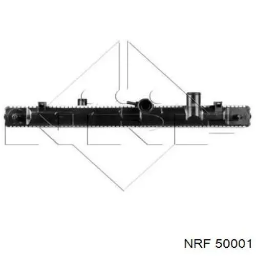 Радіатор основний NRF 50001 ціна, від 112.49 USD