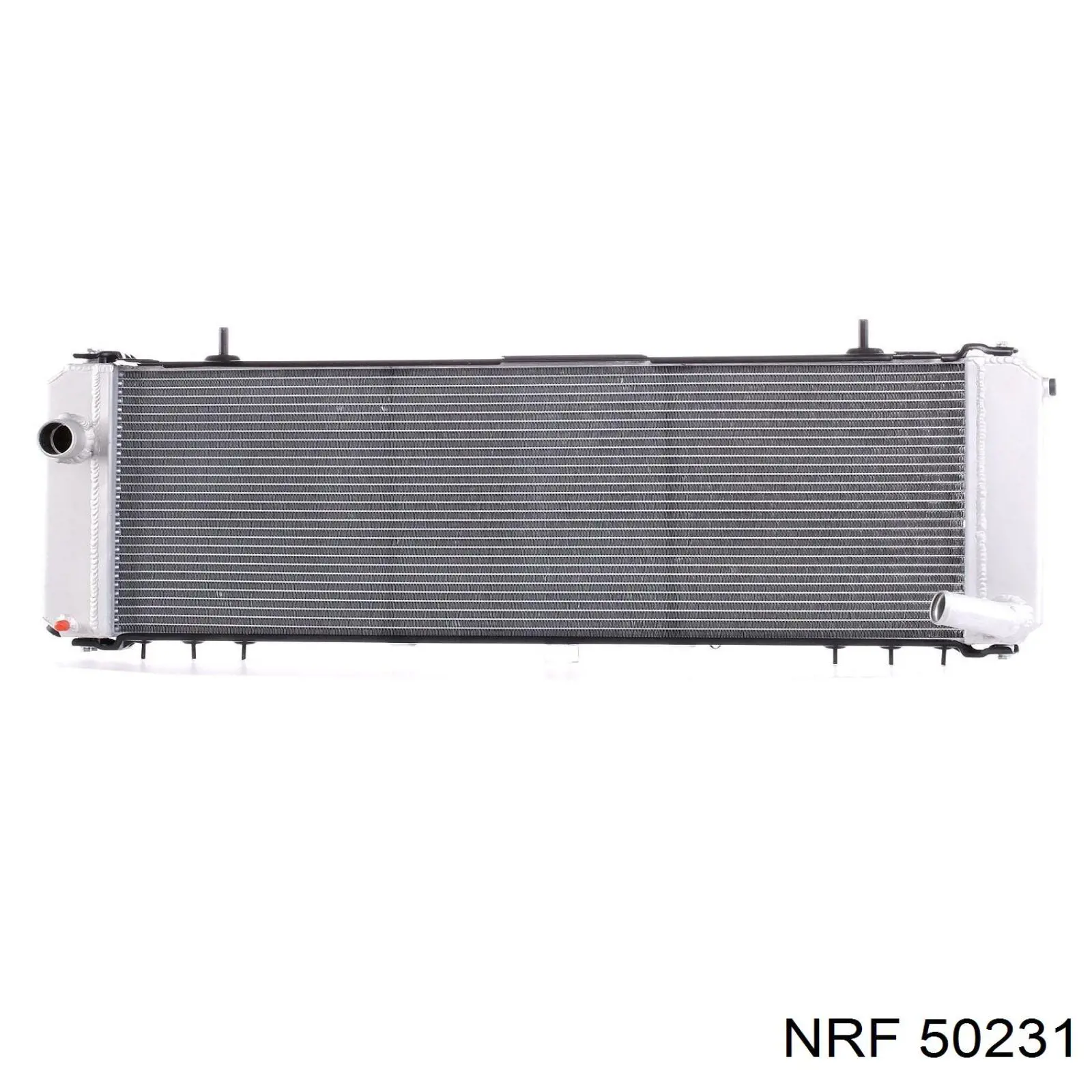 50231 NRF радіатор охолодження двигуна