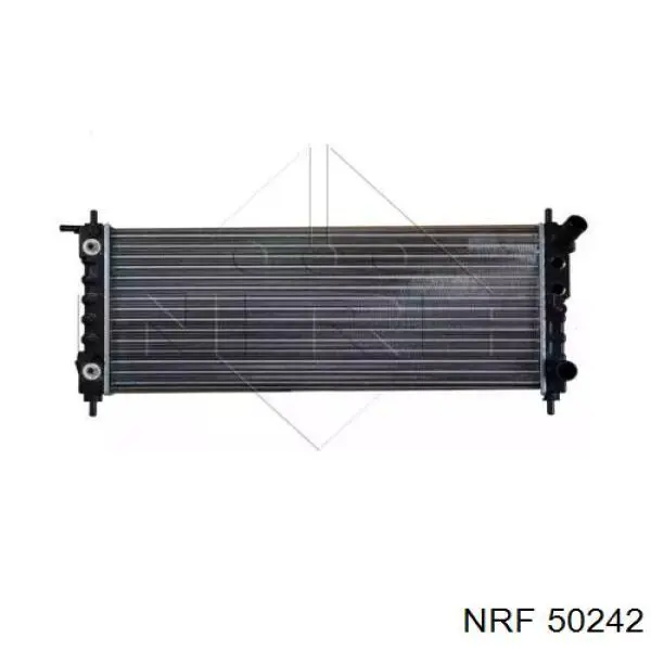 50242 NRF радіатор охолодження двигуна